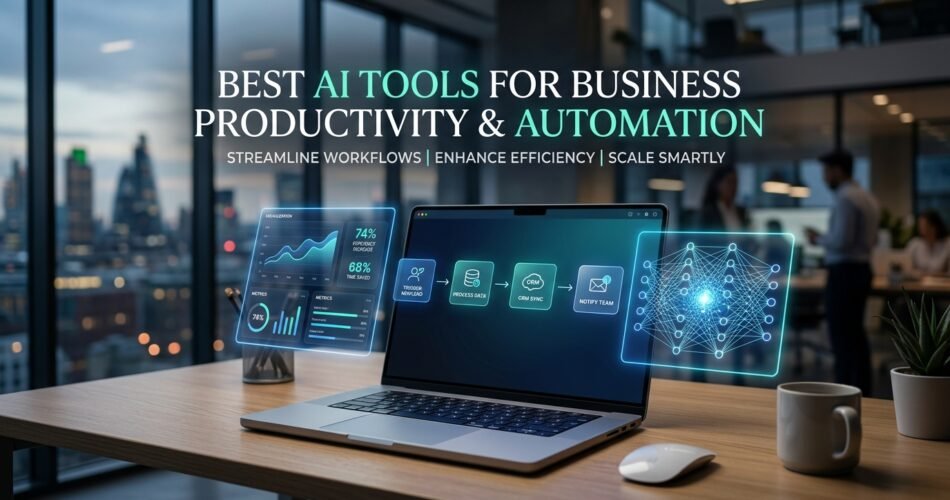 best ai tools for business productiviity and automation
